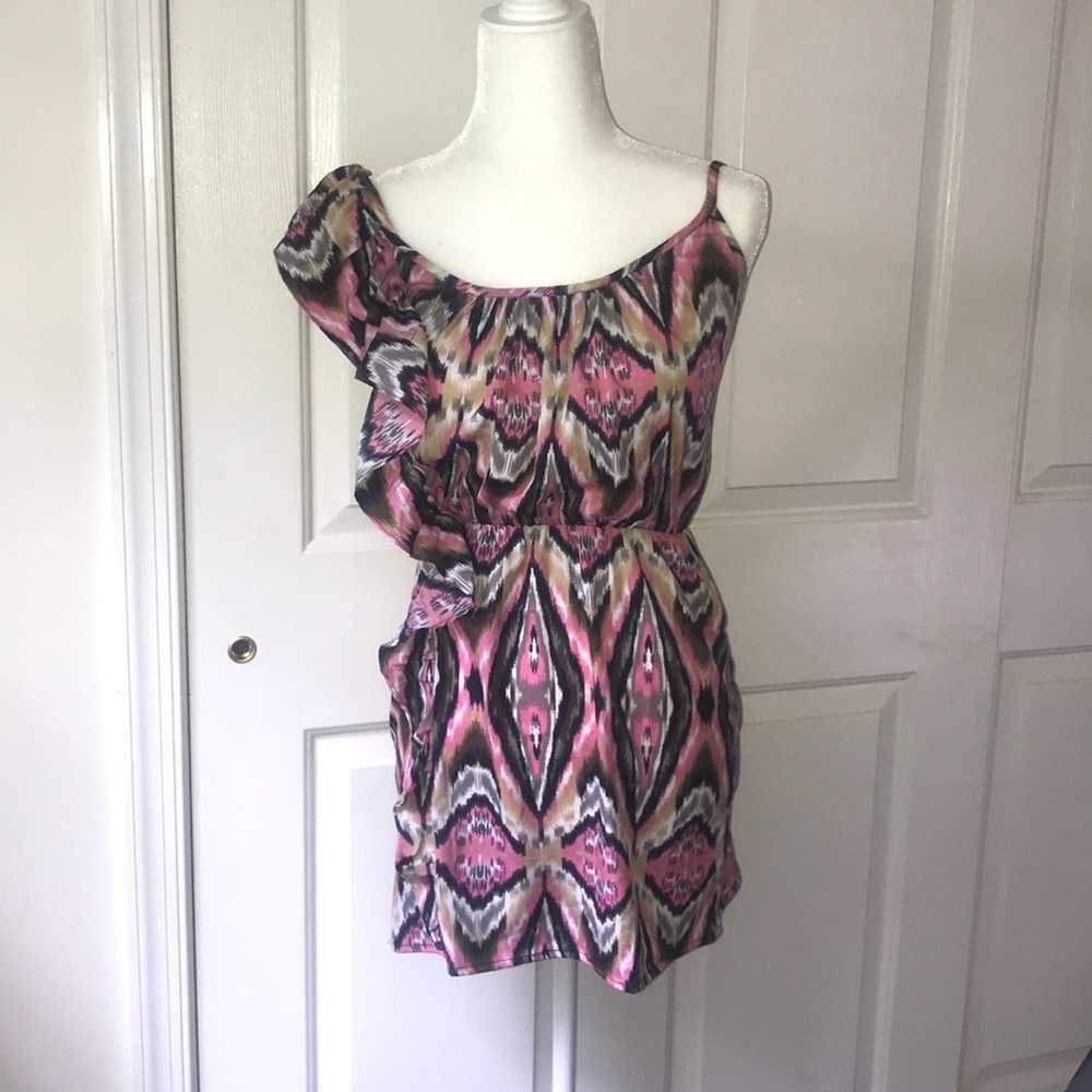 Envy Me Ruffled Sleeve Mini Tank Dress